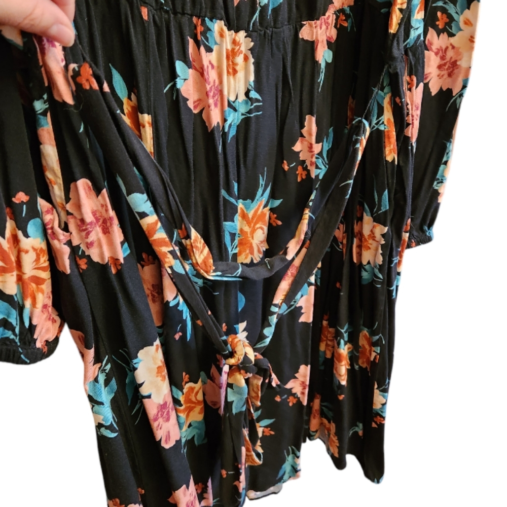 Torrid Mini Stretch Challis A-line Dress size 2 - Picture 5 of 6